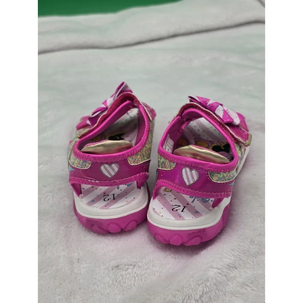Lil Girl Disney Minni Mouse &‎ Daisy Summer Sandles Size 12